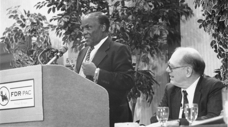 Godfrey Binaisa, former President of Uganda
