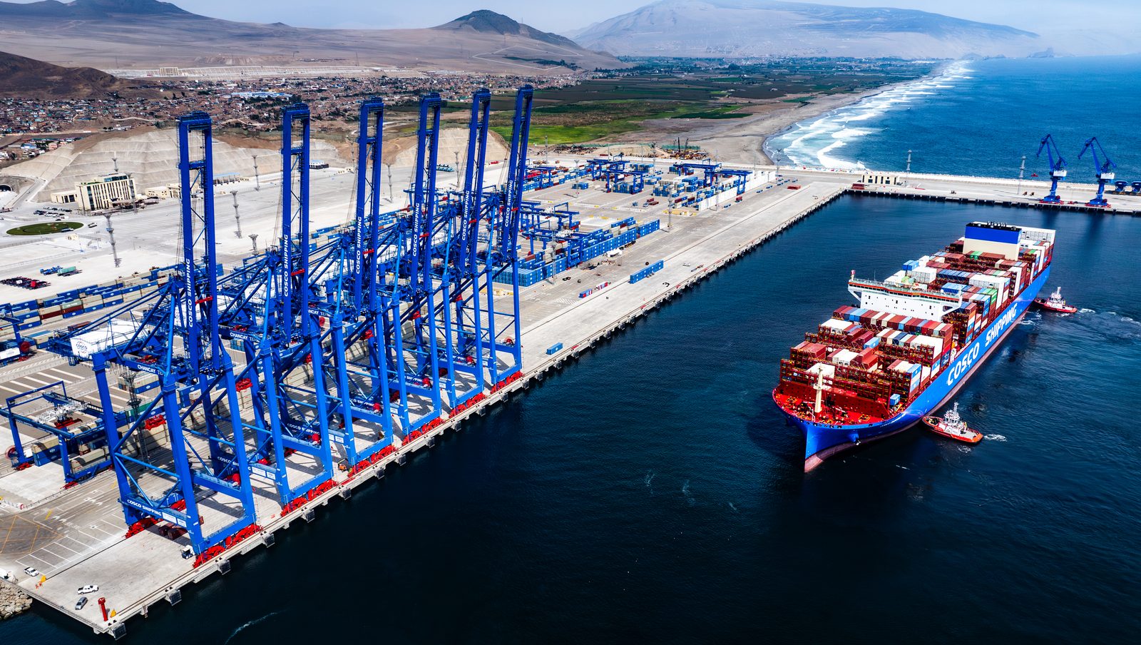 Chancay Port, Peru — South America's deepest-water port